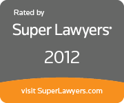 Jay Shergill, rated by Super Lawyers, 2012